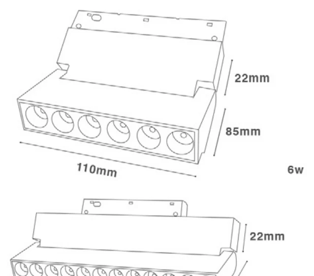 Caset Lazer technical drawing