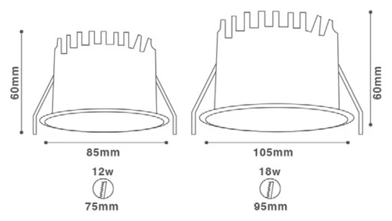 PRO-115 technical drawing