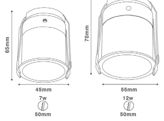 PRO-125 technical drawing