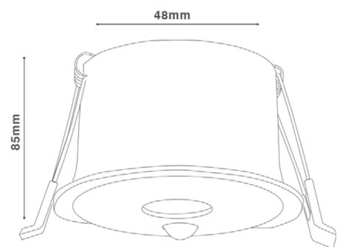 PRO-128 technical drawing