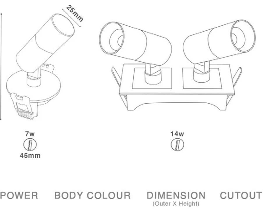 PRO-140 technical drawing