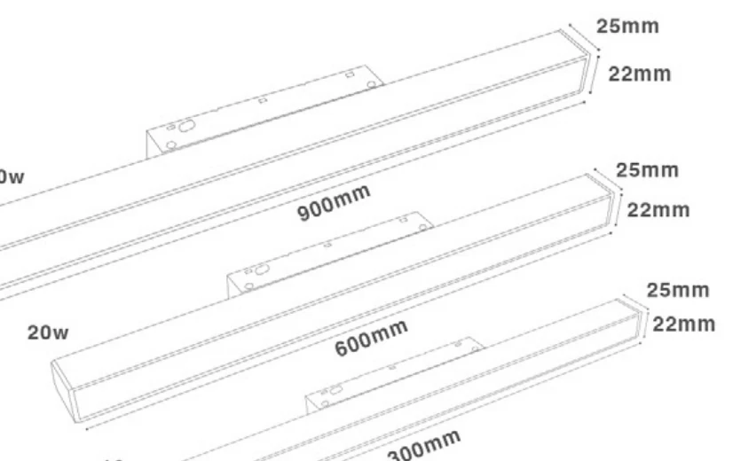 Magnetic Profile technical drawing