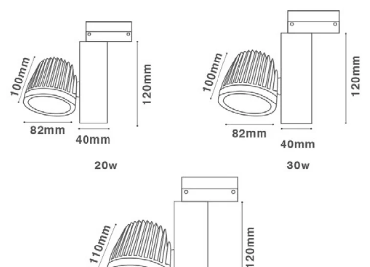 TLC-124 technical drawing