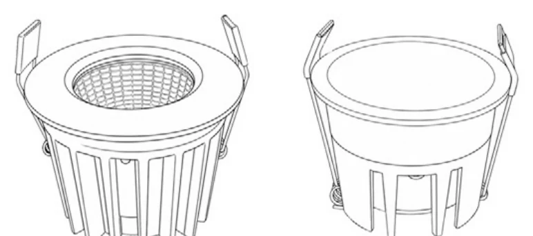 TLC-144 technical drawing