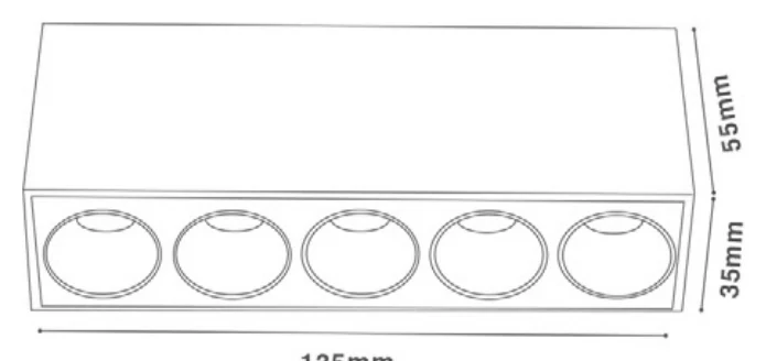 TLC-155 technical drawing