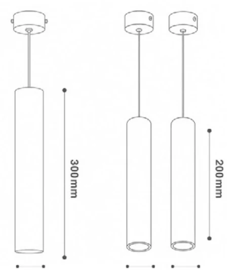 TLC-203 technical drawing