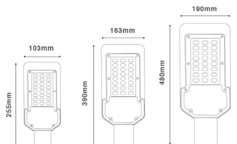 TLC-219 (Street Light) technical drawing