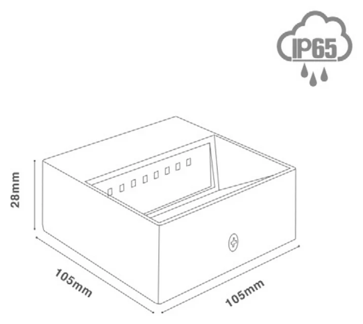 TLC-223 (Step Light) technical drawing