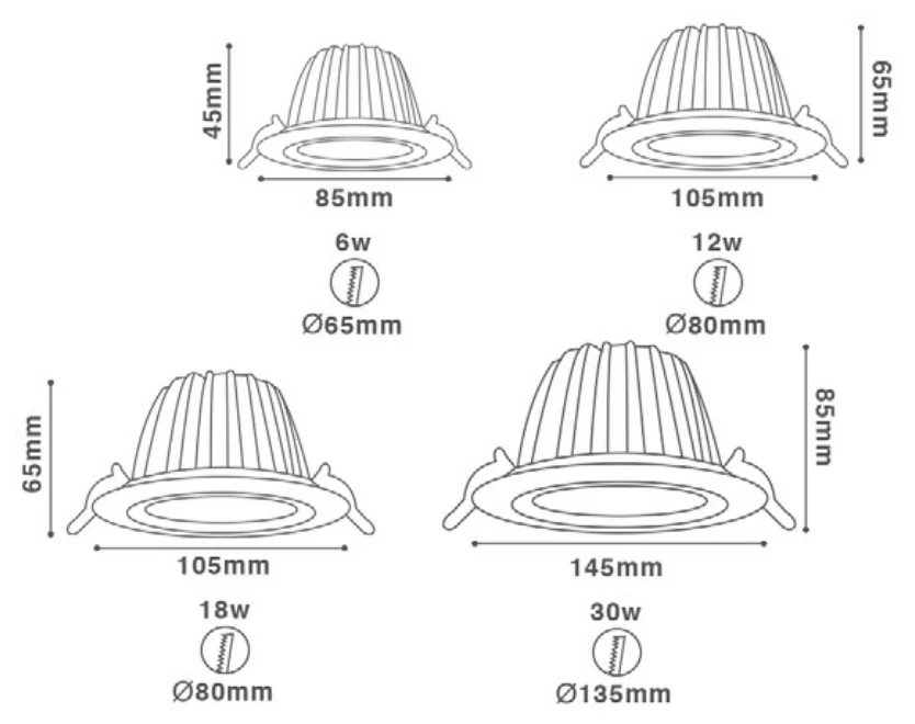 TLC-335 technical drawing