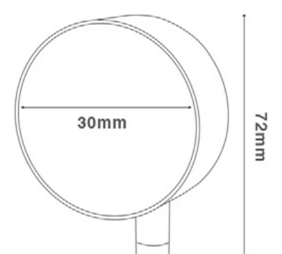 Profile Wall Washer technical drawing